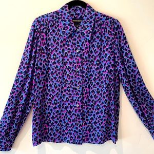 Vanessa Seward silk top, size 40